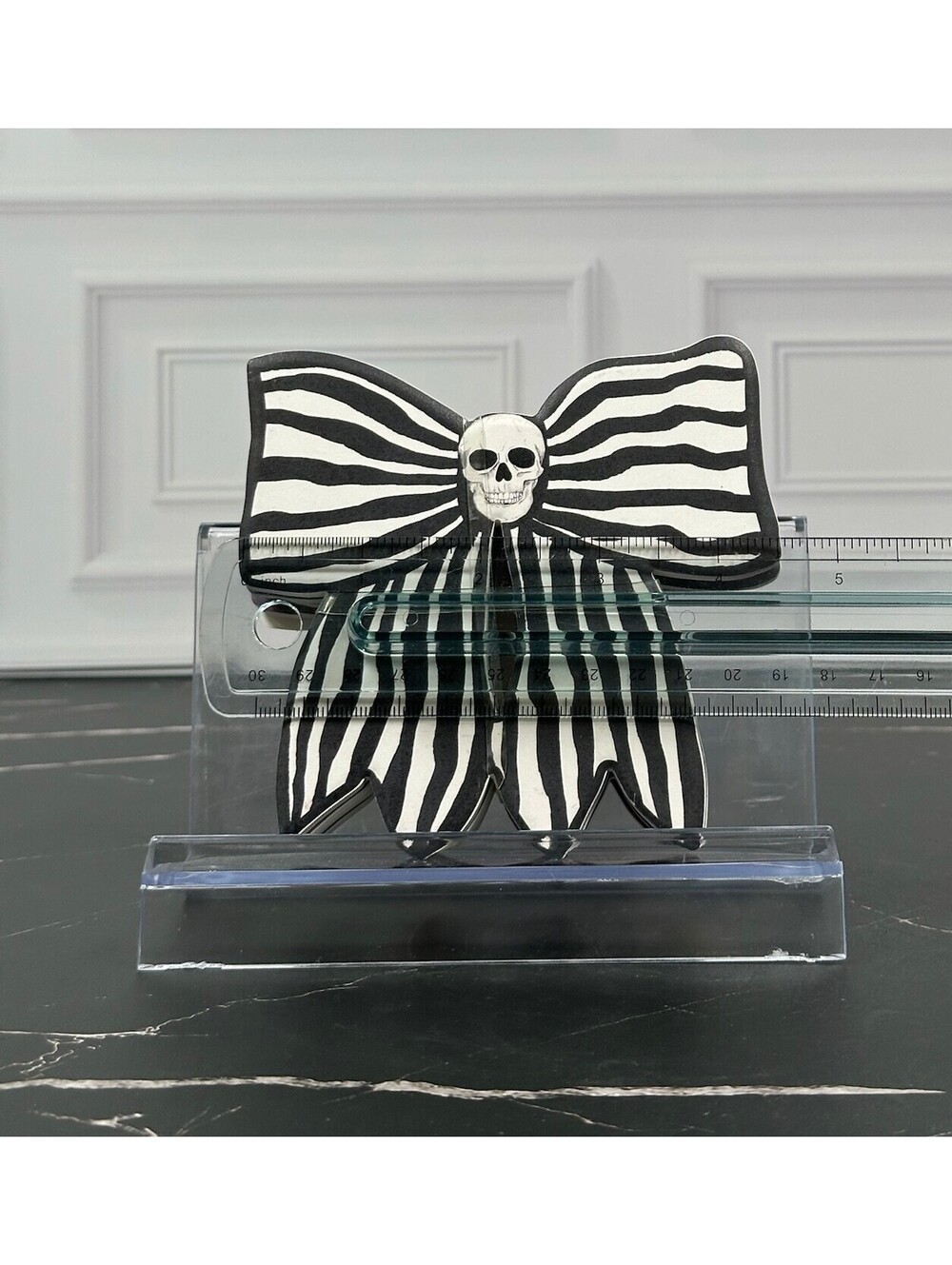 Prima Design 4 Pack Assorted Spooky Bow Coasters